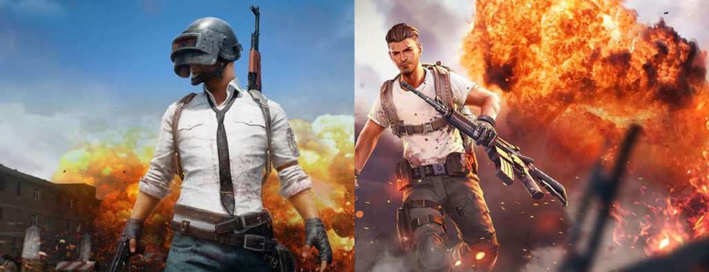 PugbM vs Free Fire