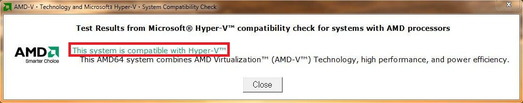 Status Detecção Utilitário AMD