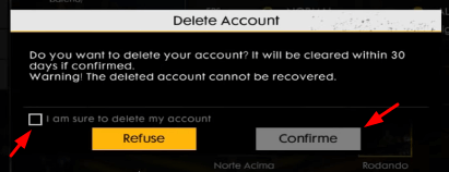 Deletar Conta Facebook Free Fire