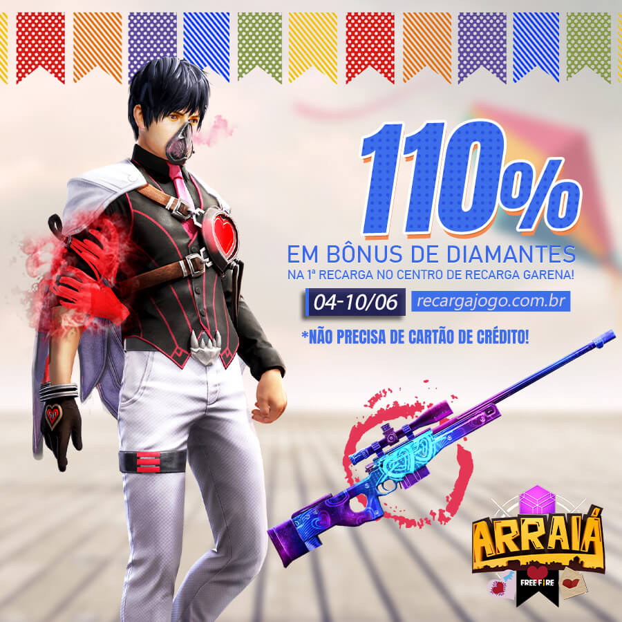 Garena Anúncia Novo Evento De Recarga De Diamantes 1 Garena Anúncia Novo Evento De Recarga De Diamantes 1