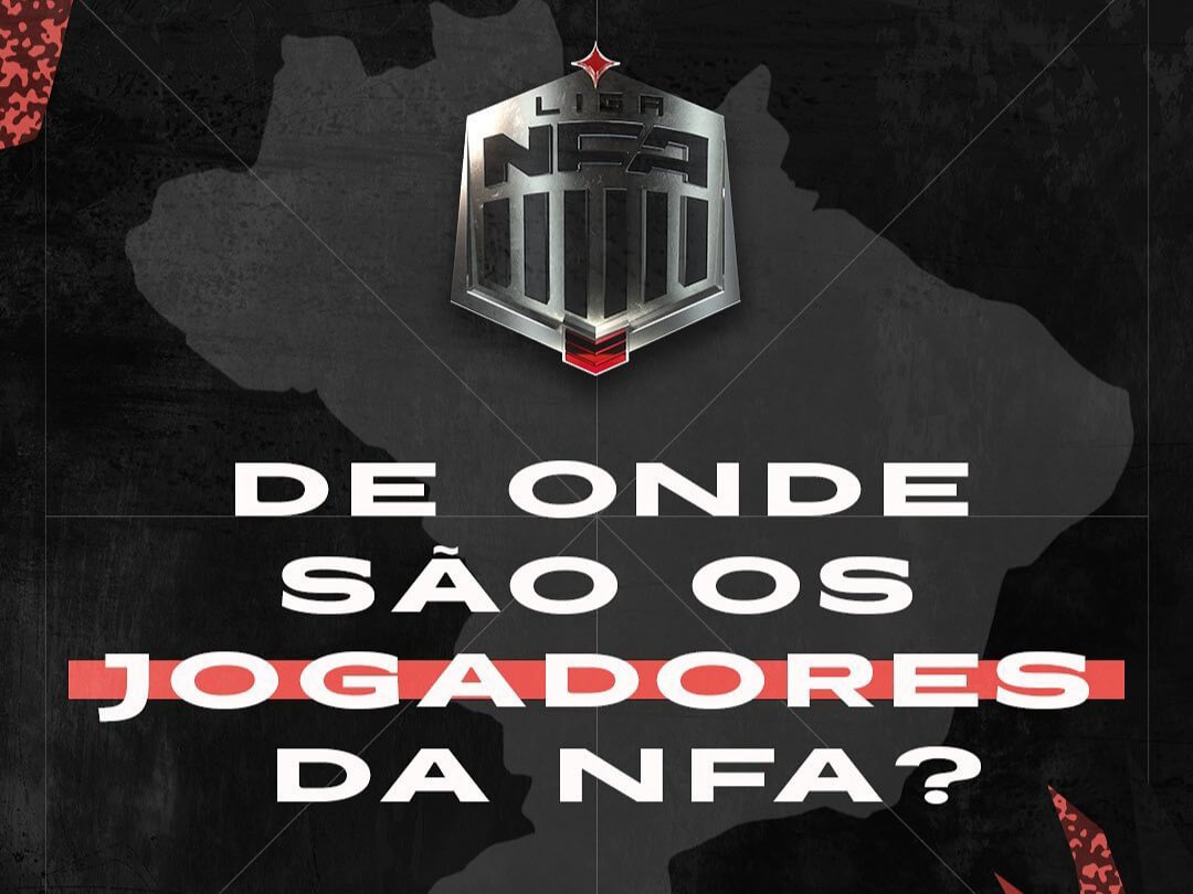 Vocês Sabem De Onde Vieram Os Jogadores Da NFA ? Confira a Região De Cada Jogador Que Participa Da Liga NFA 2