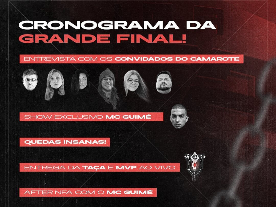 A NFA Confirmou os Convidados da Grande Final 2