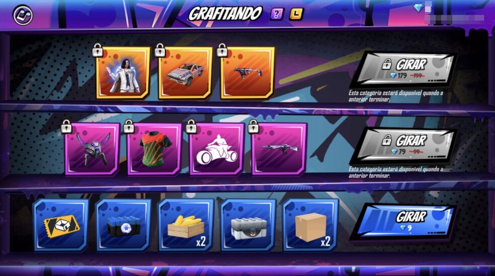 O Evento Grafitando Está De Volta; Confira as Skins Do FFWS Que Vieram Nele ! 1 O Evento Grafitando Está De Volta; Confira as Skins Do FFWS Que Vieram Nele ! 1