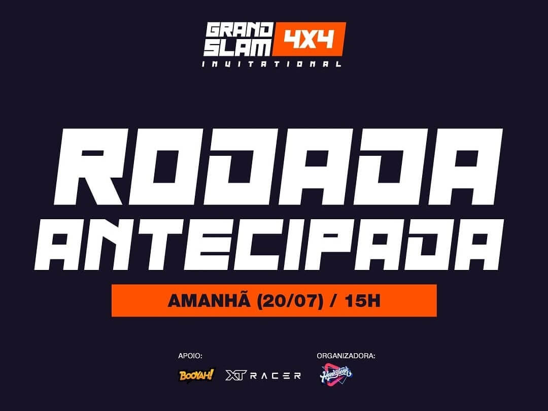GrandSlam Antecipa Rodada 3 do 4x4 Invitational
