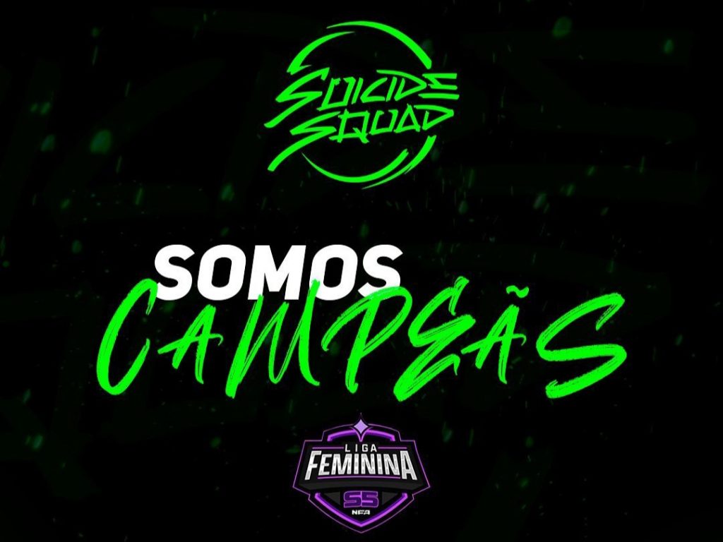 Suicide Squad Campeã NFA Feminina