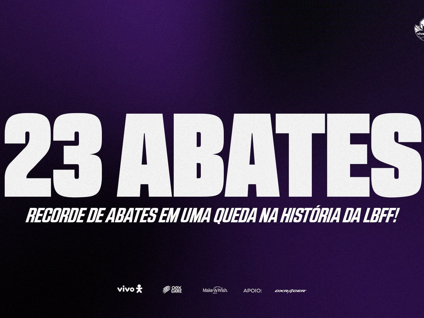 VIVO KEYD QUEBRA RECORDE DE ABATES NA LBFF