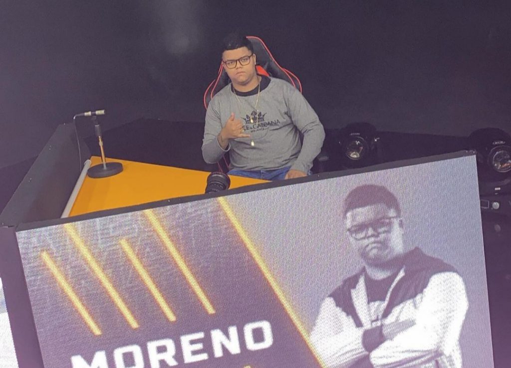 MORENO É O NOVO JOGADOR DA TROPA
