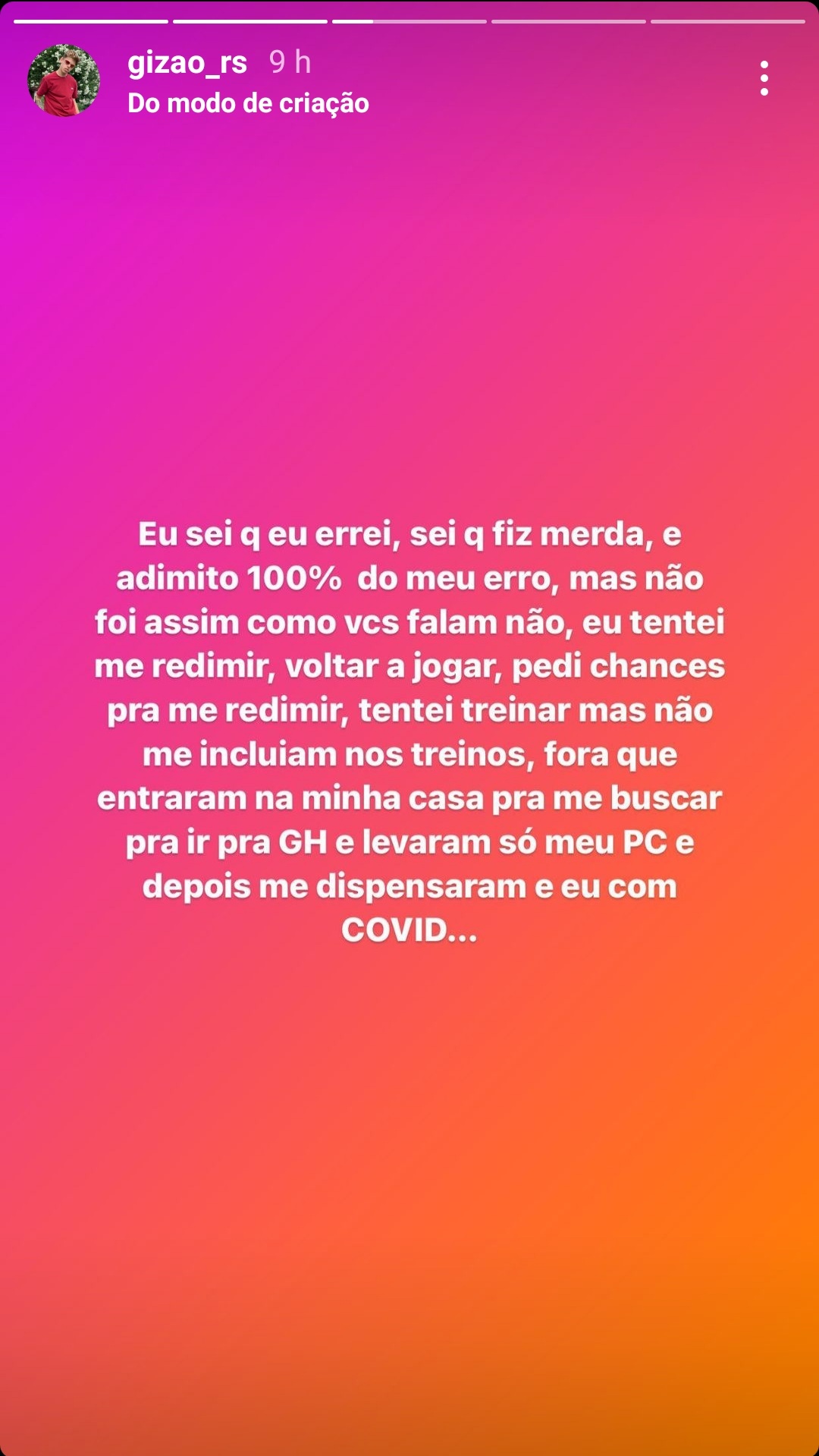 Gizão Voltou a Falar Sobre Sua Saída da Los Grandes 2 Gizão Voltou a Falar Sobre Sua Saída da Los Grandes 2