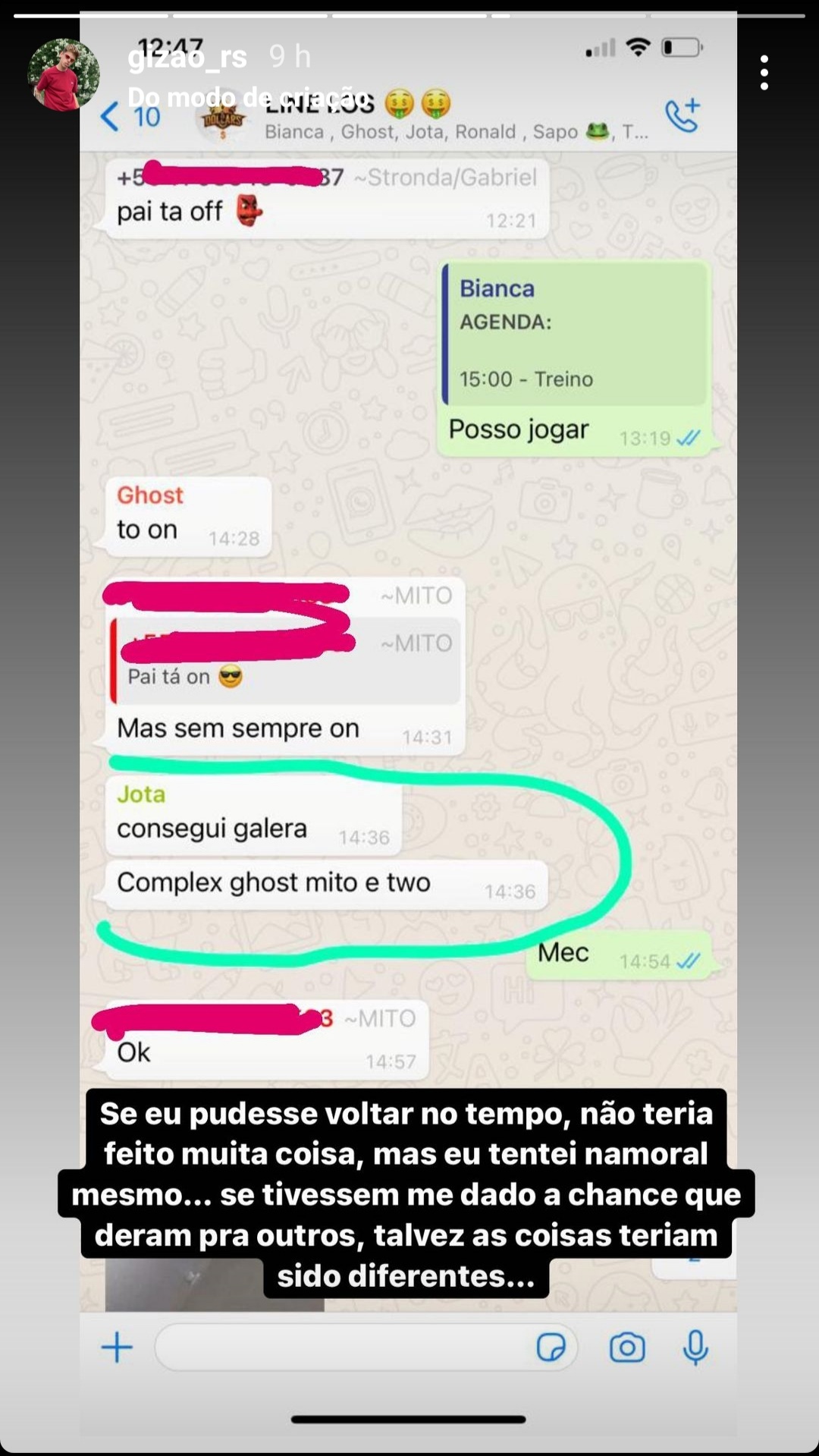Gizão Voltou a Falar Sobre Sua Saída da Los Grandes 3 Gizão Voltou a Falar Sobre Sua Saída da Los Grandes 3