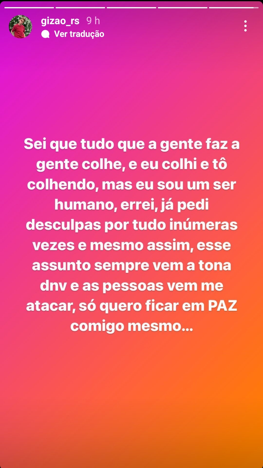 Gizão Voltou a Falar Sobre Sua Saída da Los Grandes 4 Gizão Voltou a Falar Sobre Sua Saída da Los Grandes 4
