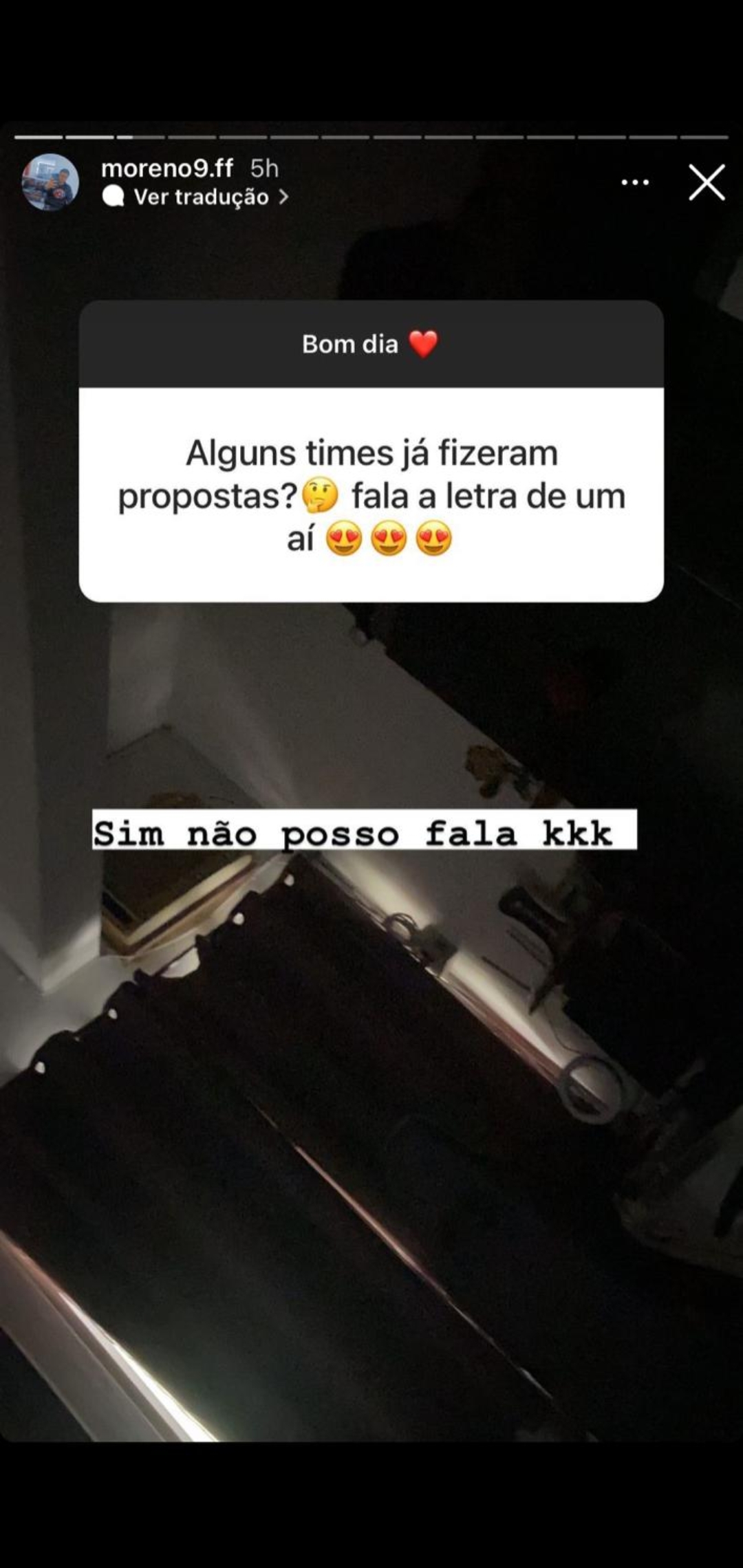 Moreno Diz Estar Aberto à Propostas 1