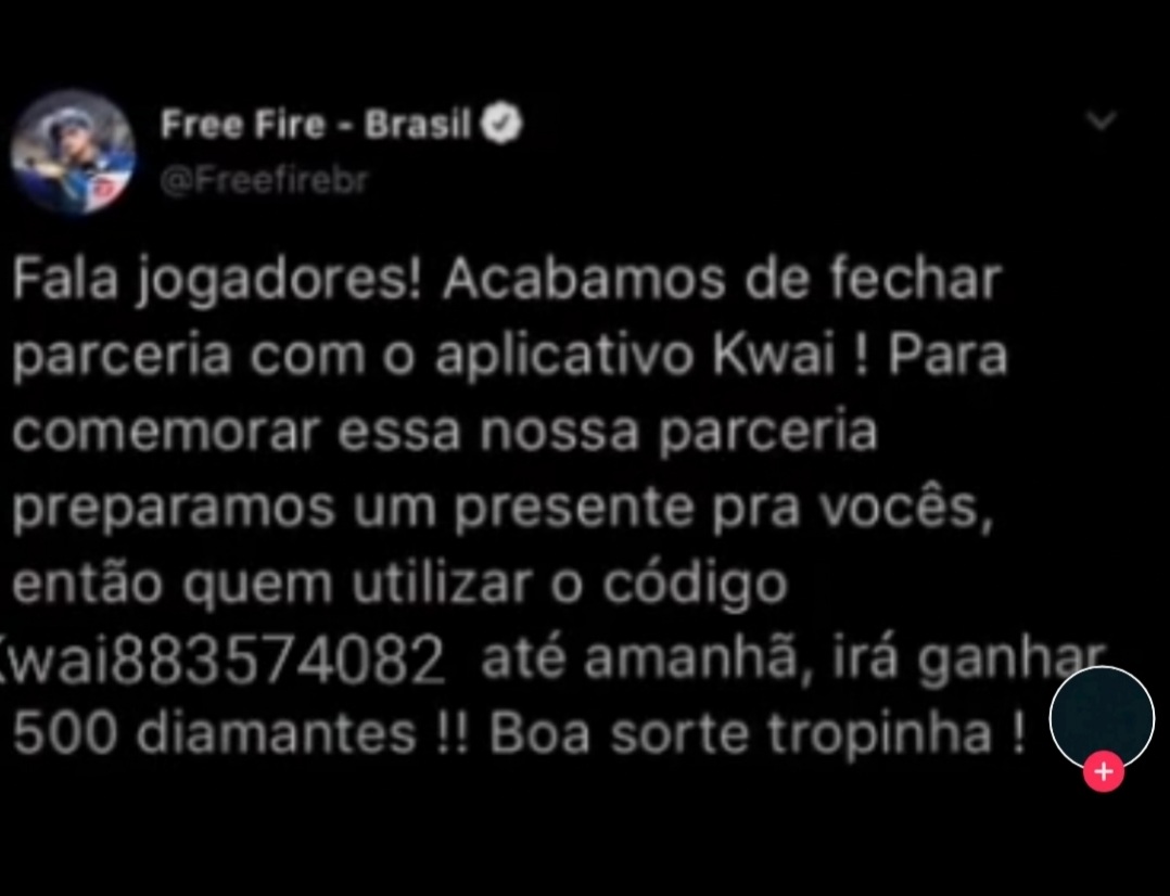 Golpistas Estão Utilizando a Parceria Do Free Fire com o TikTok Para se Beneficiar 1