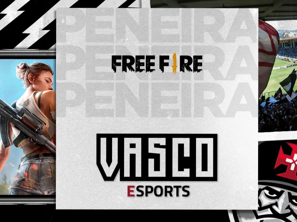 Vasco Anuncia Chegada No Free Fire e Peneira Para o Público