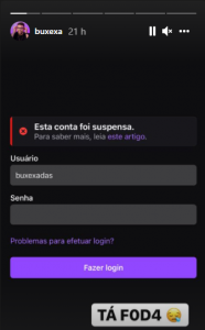 Buxexa é Banido da Twitch 1