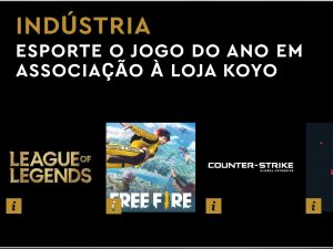 Vote no Free Fire Para se Tornar Melhor Jogo do Ano 1 Categoria jogo do ano com o Free Fire selecionado