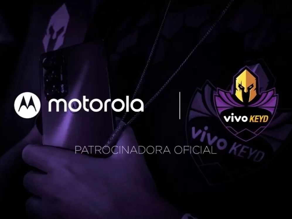 Motorola é a Nova Patrocinadora da Vivo Keyd 1