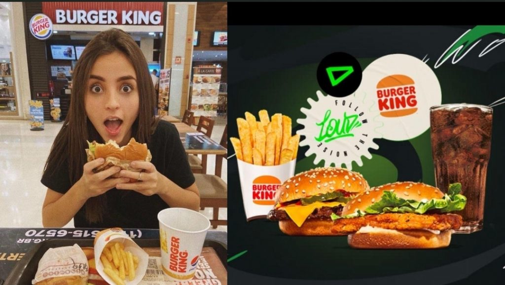 Burker King é o Novo Parceiro da Loud
