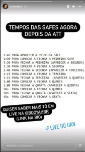 Storie do Wanheda com o tempo das safes