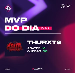 La Copa 3: Dollars Brilha na Estréia e Larga na Frente pelo Título 2 Ranking MVP da La Copa S3