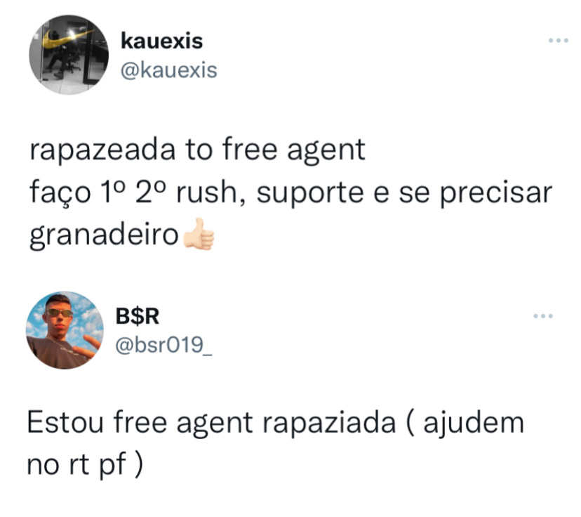 Jogadores da Deuses Anunciam que Estão Free Agent 1 Jogadores da Deuses Anunciam que Estão Free Agent 1