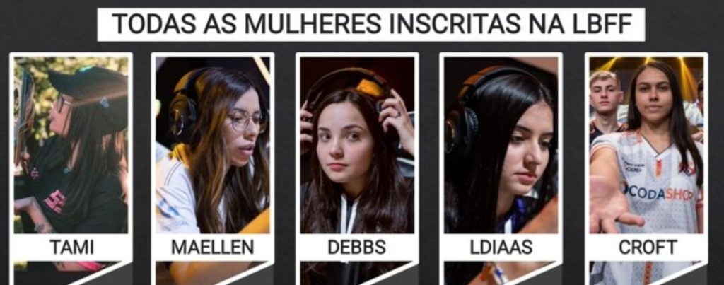 Confira as Mulheres do Free Fire que já Foram Inscritas na LBFF Série A