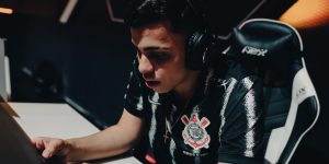 Gelo atuando pelo Corinthians Free Fire