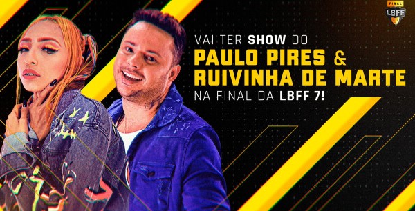 Final Da LBFF Terá Show De Paulo Pires e Ruivinha de Marte 3