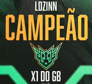 Ldzinn Brilha na Final e É Campeão do X1 do GB 1 Ldzinn campeão do X1 do GB