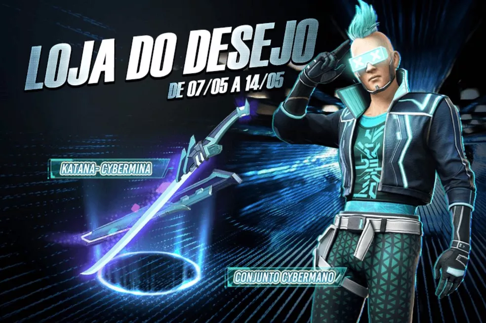 Loja do Desejo traz Conjunto Cybermano e Katana Cybermina 5