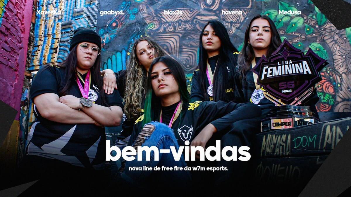 W7M Anuncia Equipe Feminina de Free Fire 2