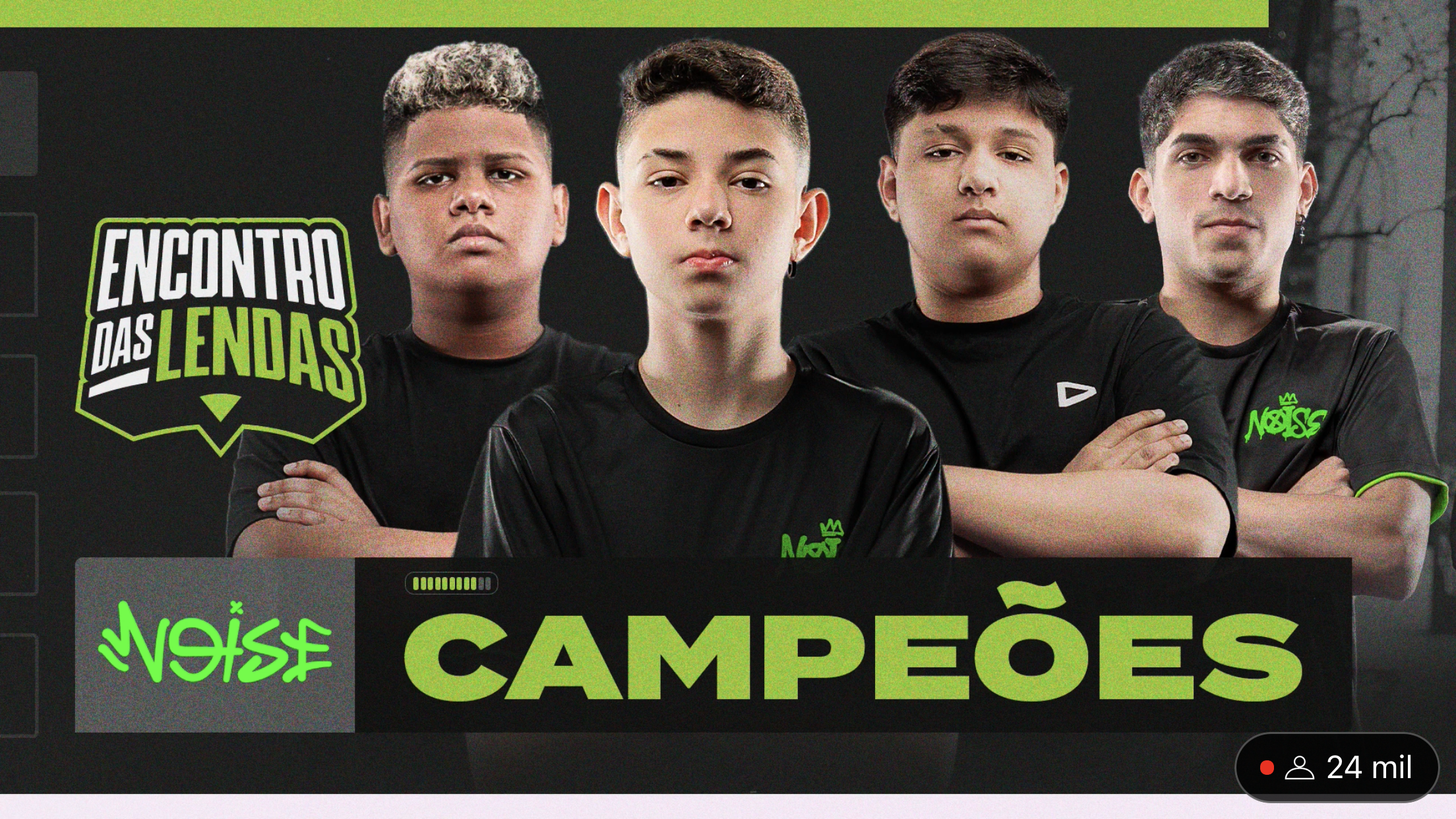 Noise é campeã do Encontro das Lendas 1
