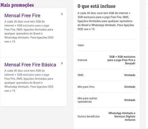 Vivo lança plano exclusivo para o Free Fire, mas rapidamente retira a oferta do ar 1 Vivo lança plano exclusivo para o Free Fire, mas rapidamente retira a oferta do ar