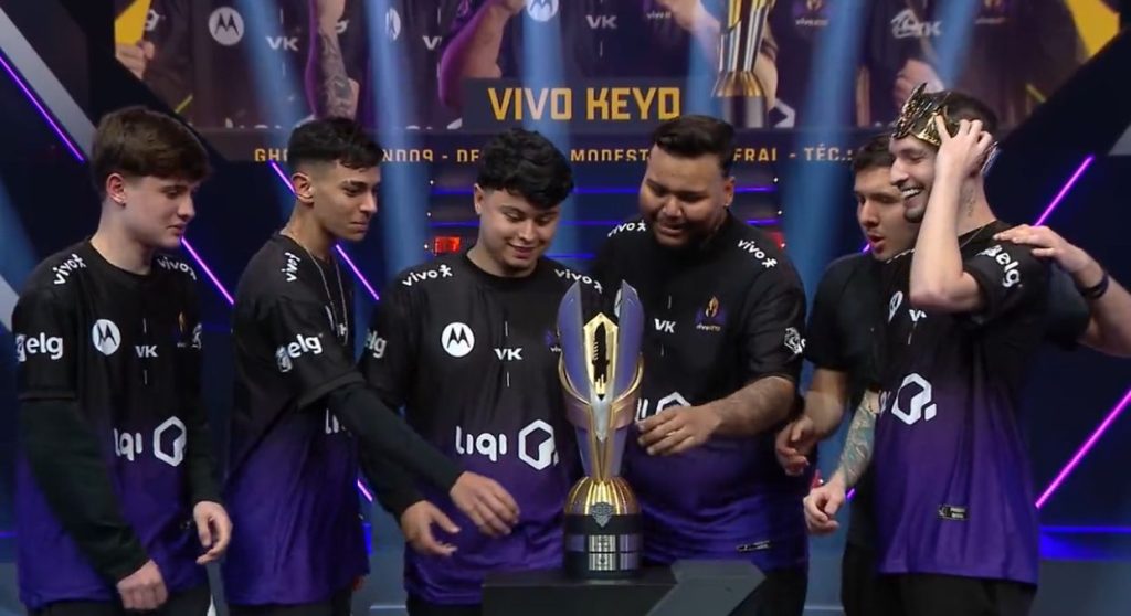 Vivo Keyd bicampeã da LBFF 8