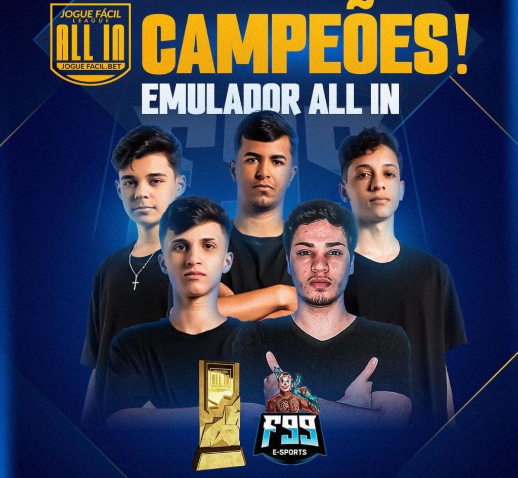 F99 é a grande campeã da AJF - ALL IN; Ghost é MVP