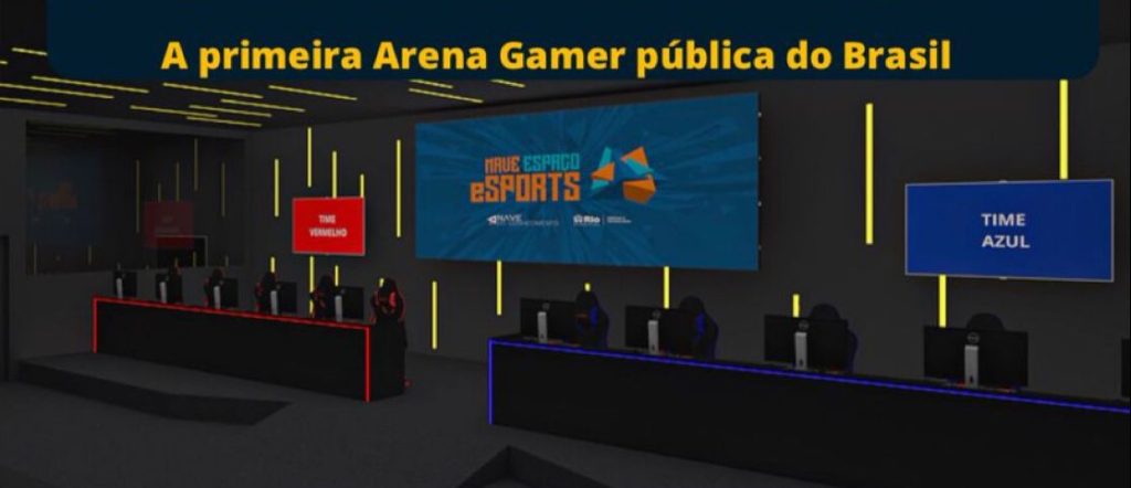 Primeira Arena Gamer pública do Brasil é anunciado; Confira