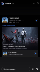 Freitas tem conta do Free Fire suspensa e baixa PUBG móbile
