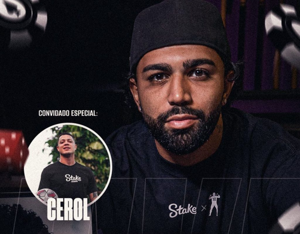 Cerol participará de live com Gabigol, jogado do Flamengo