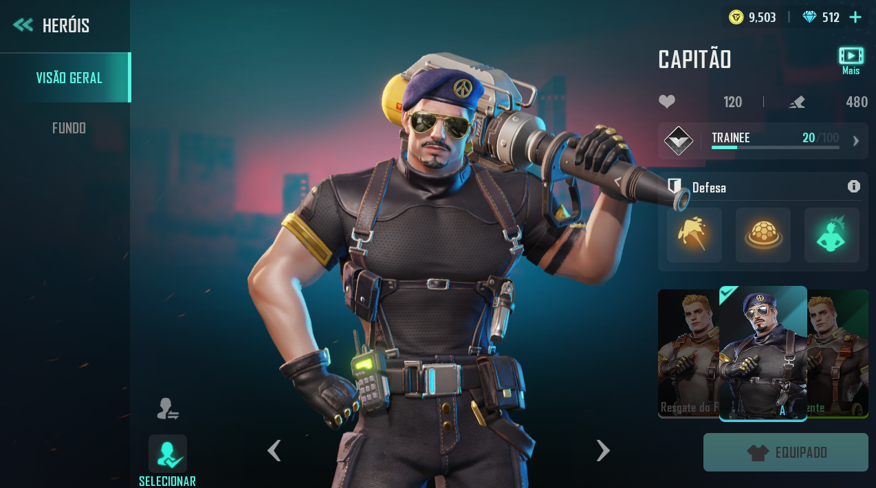 Farlight 84: Conheça Todos os Personagens do jogo 7 Capitão Farlight 84