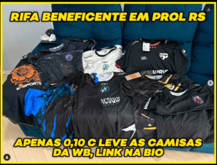 rifa beneficente RS