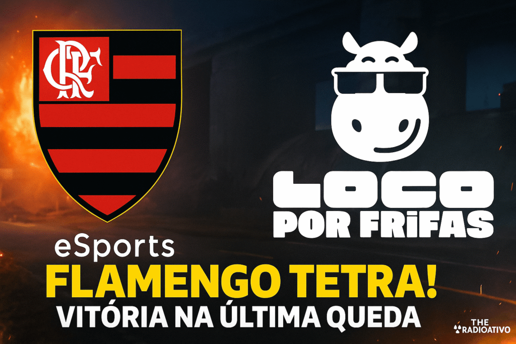 Com decisão na última queda, Flamengo é TETRACAMPEÃO da Loco Por Frifas