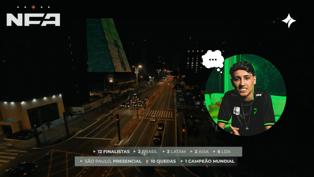 NFA anuncia Mundial emulador e Bak pode retornar ao competitivo