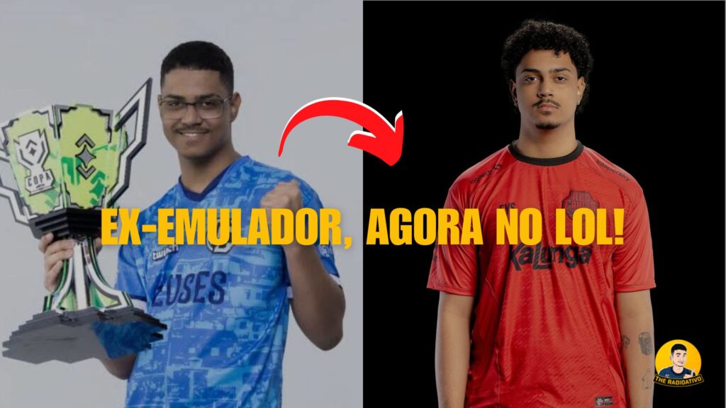 Campeão do primeiro presencial emulador da história segue sua carreira no LOL, veja: