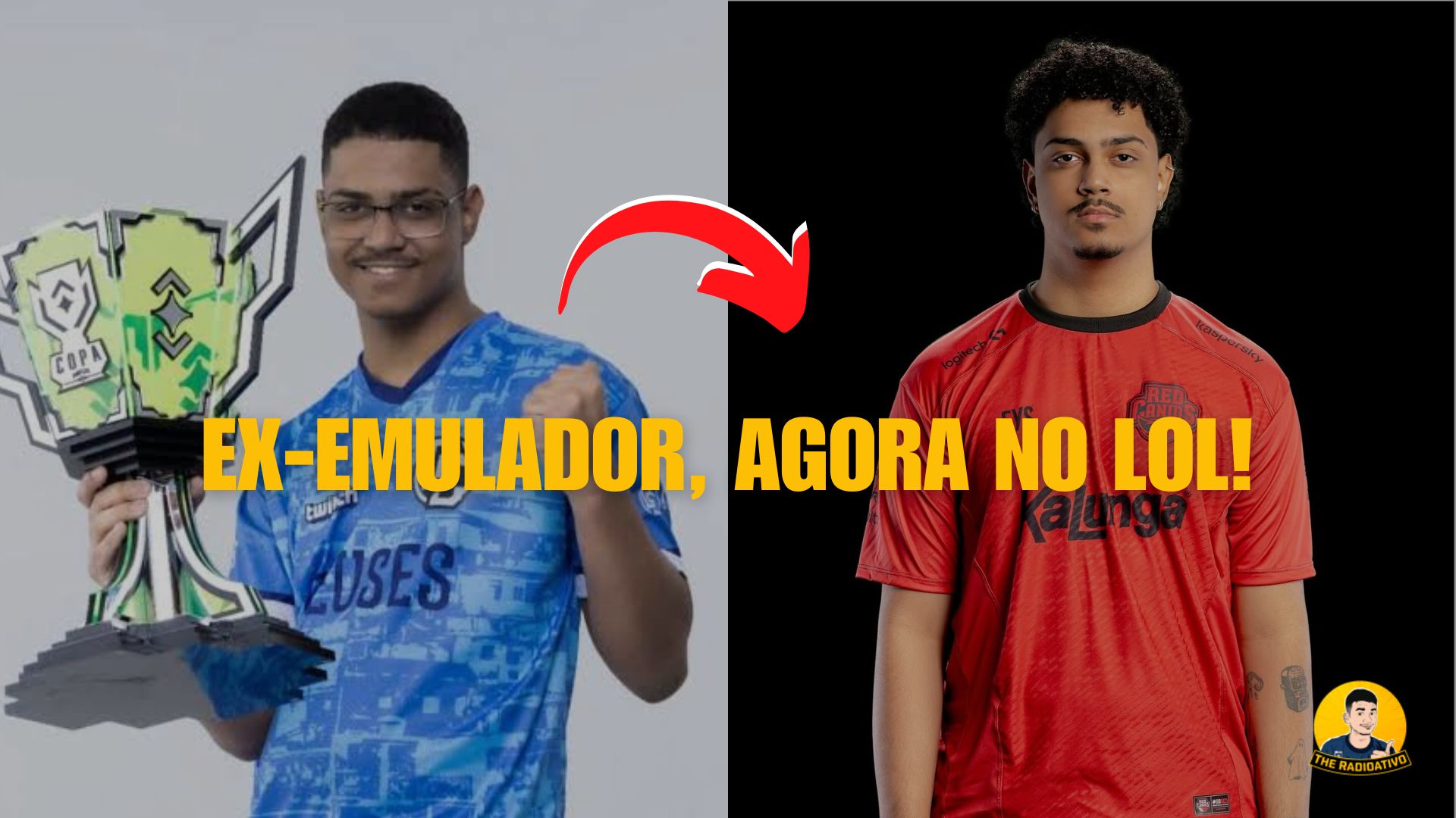 Campeão do primeiro presencial emulador da história segue sua carreira no LOL, veja: