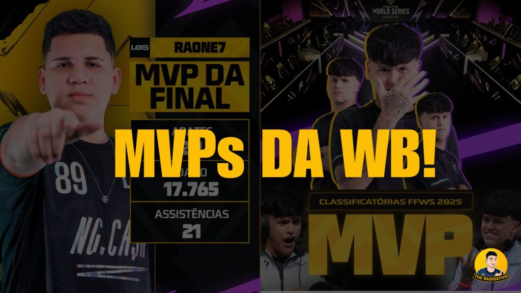 MVP’s da WB 2025 - Split 1: Raone brilha na final e MT7 fica com o geral