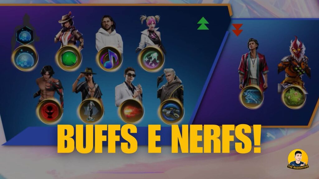 Nova atualização do Free Fire irá nerfar Tatsuya e Wukong, entenda (1)