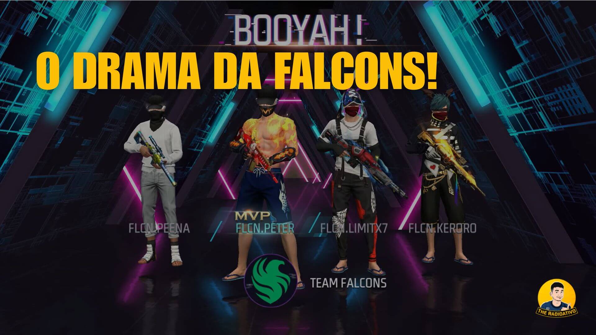 O drama da Falcons: de campeã a quase rebaixada na FFWS - TH