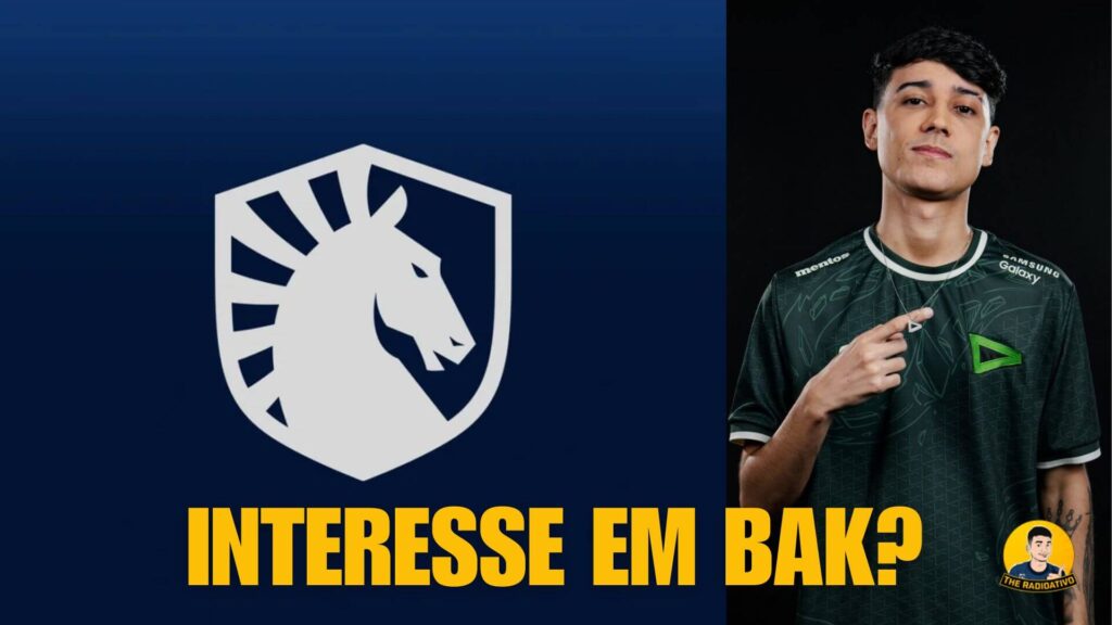 Team Liquid pode voltar ao Free Fire e quer Bak como rosto principal