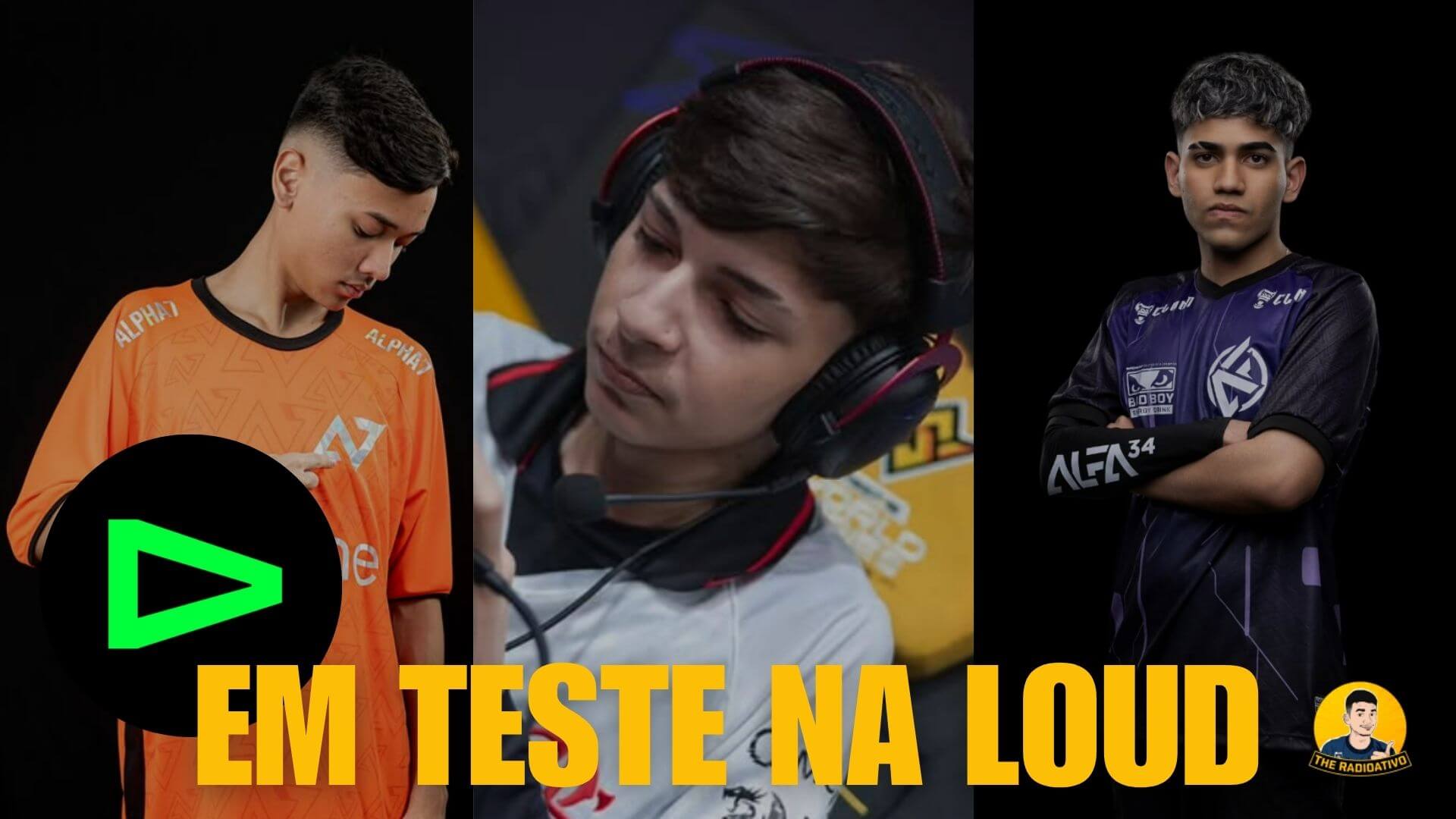 Wliu, Mitin e Cauã9 estão em teste na Loud, confira: