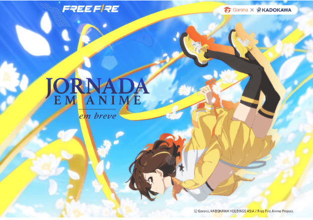 KADOKAWA revelou as primeiras imagens do anime Garena Free Fire
