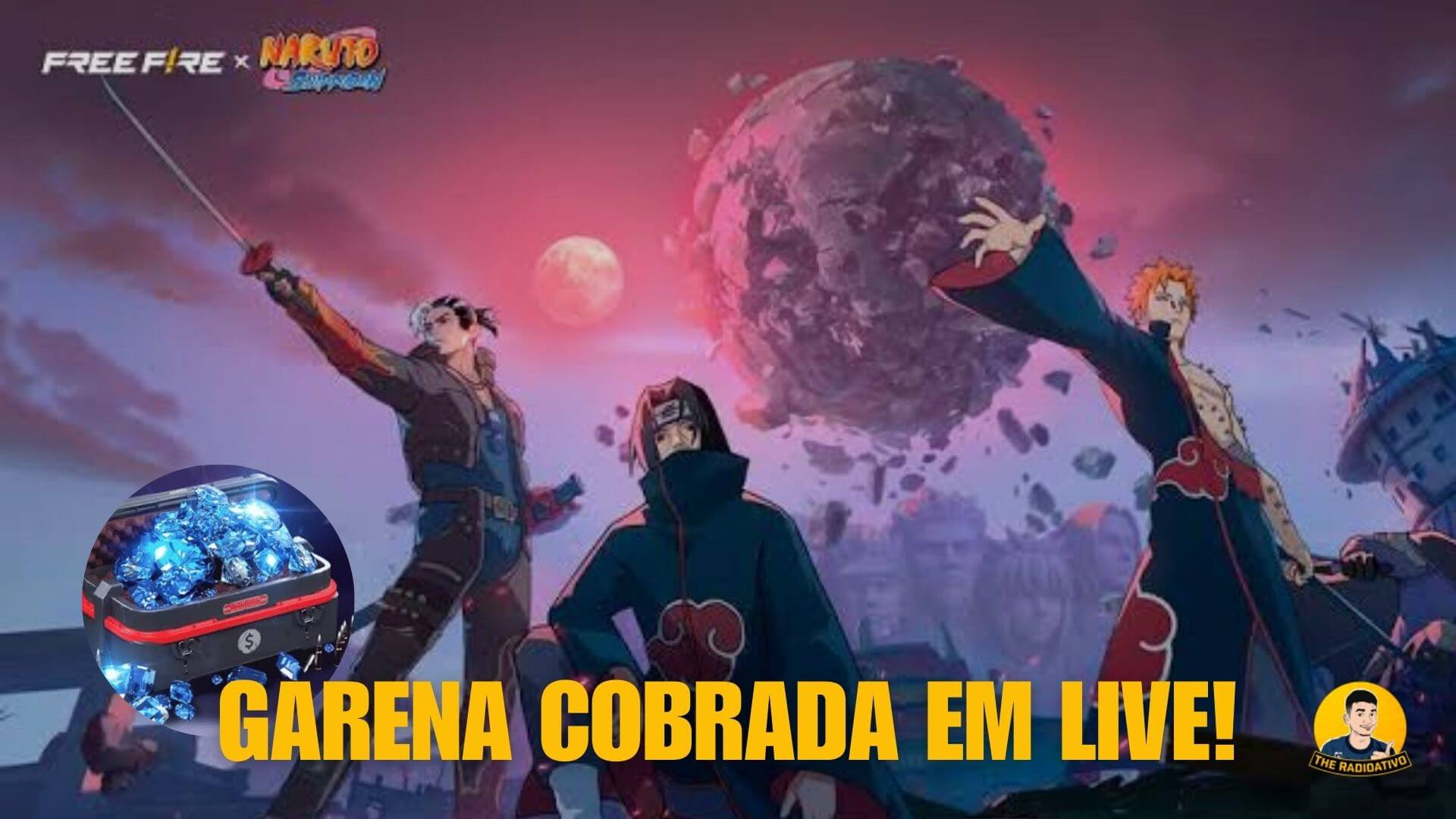 Comunidade cobra Garena sobre altos preços na parceria com Naruto (2)